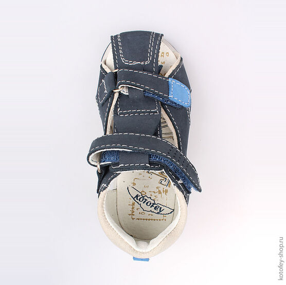 222065-21 Сандалии для мальчики светло-синий фото №4