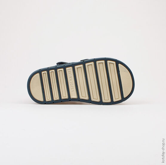 222069-22 Сандалии для мальчики син-сер фото №3