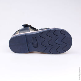 222071-25 Босоножки для девочки син-роз фото №3