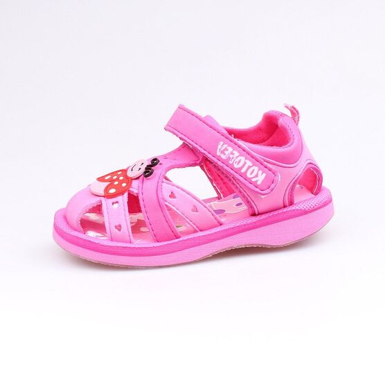 225024-11 Пляжная обувь фуксия для девочки фуксия