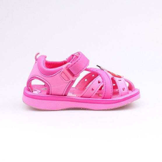 225024-11 Пляжная обувь фуксия для девочки фуксия фото №2