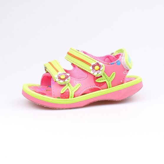225025-11 Пляжная обувь салатовая для девочки салатовый