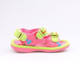 225025-11 Пляжная обувь салатовая для девочки салатовый фото №2