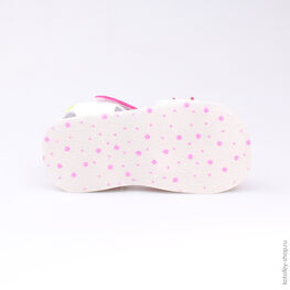 225026-11 Пляжная обувь розовая для девочки розовый фото №3