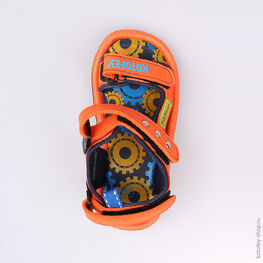 225027-11 Пляжная обувь оранжевая для мальчики оранжевый фото №4