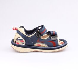 225028-11 Пляжная обувь сине-красная для мальчики син-кра фото №2