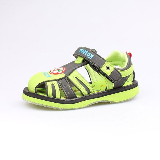 225029-11 Пляжная обувь салатовая для мальчики салатовый