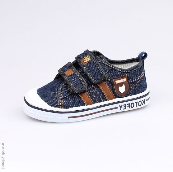 241007-11 Кеды для мальчики светло-синий