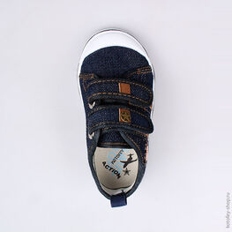 241007-11 Кеды для мальчики светло-синий фото №4