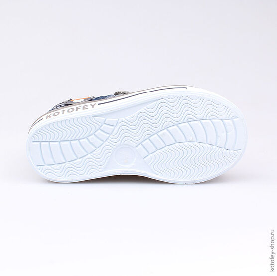 241007-12 Кеды для мальчики серый фото №3