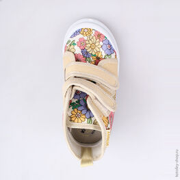 241009-11 Кеды для девочки разноцветный фото №4