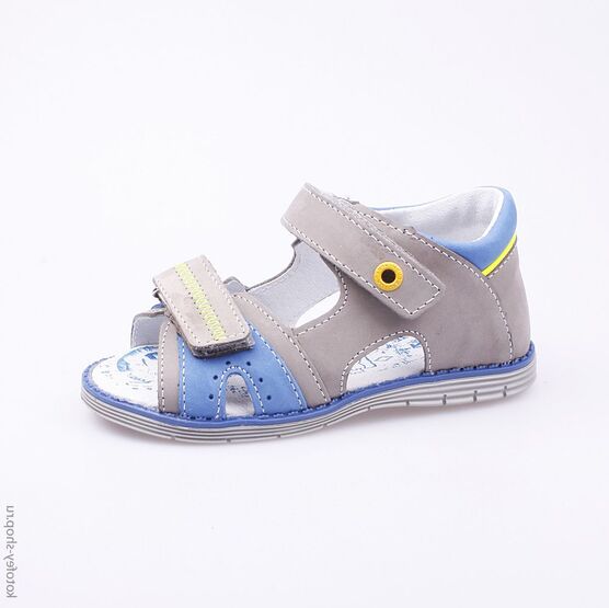 322028-23 Сандалии для мальчики сер-син
