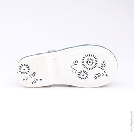 322032-24 Босоножки для девочки бел-гол фото №3