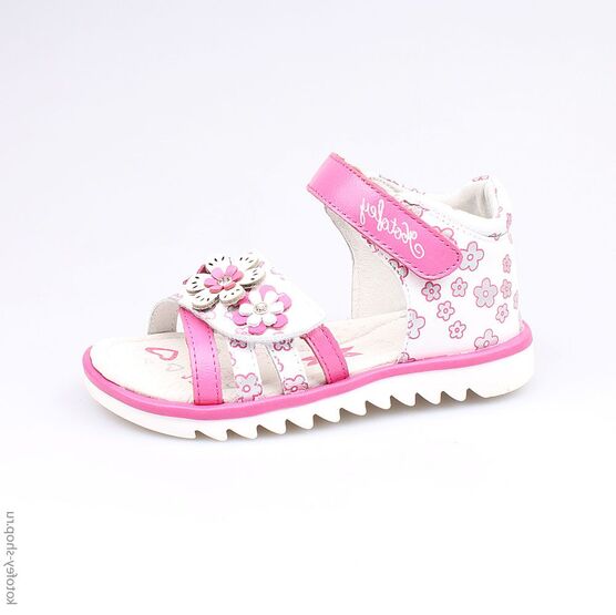 322037-21 Босоножки для девочки фук-бел