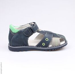 322040-21 Сандалии для мальчики син-зел фото №2