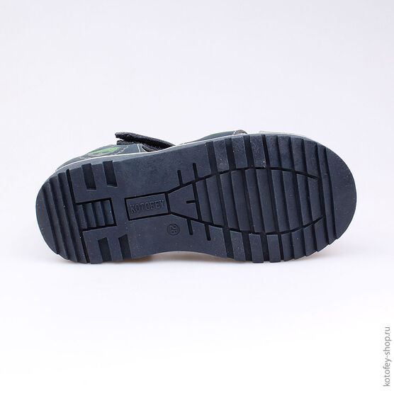 322040-21 Сандалии для мальчики син-зел фото №3