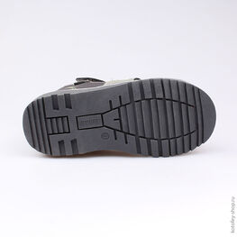 322041-22 Сандалии для мальчики сер-зел фото №3