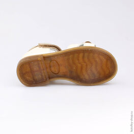 322043-21 Босоножки для девочки золотой фото №3