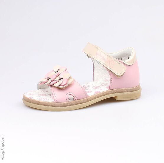 322043-22 Босоножки для девочки роз-беж