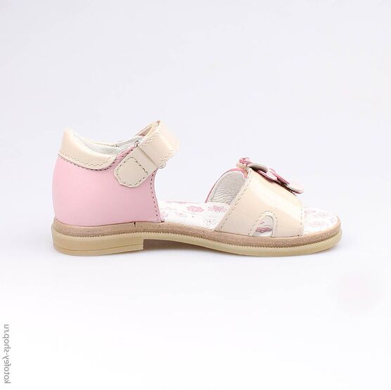 322043-22 Босоножки для девочки роз-беж фото №2