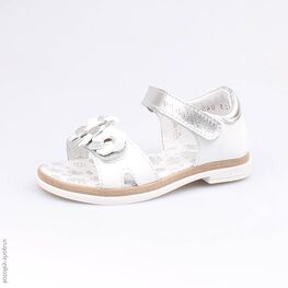 322043-23 Босоножки для девочки бел-срб