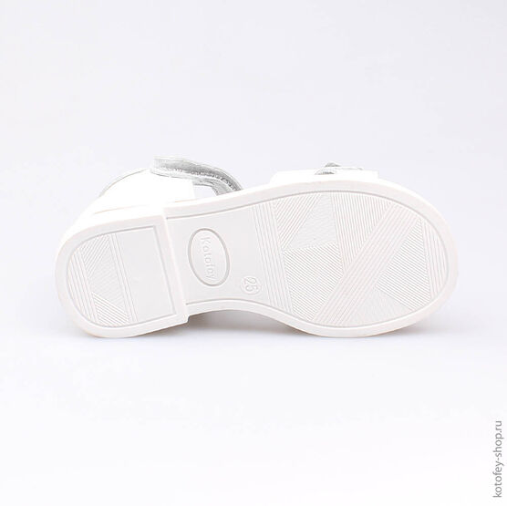 322043-23 Босоножки для девочки бел-срб фото №3