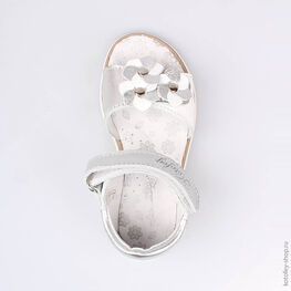 322043-23 Босоножки для девочки бел-срб фото №4