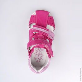 322047-21 Босоножки для девочки фуксия фото №4