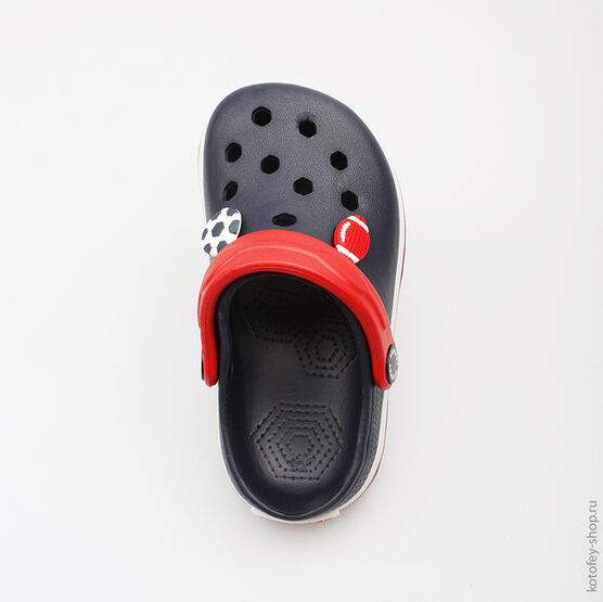 325031-01 Пляжная обувь синяя для мальчики светло-синий фото №4