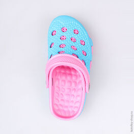 325038-02 Пляжная обувь голубая для девочки голубой фото №4