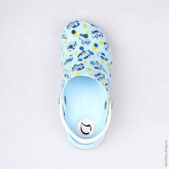 325039-01 Пляжная обувь голубая для мальчики голубой фото №4