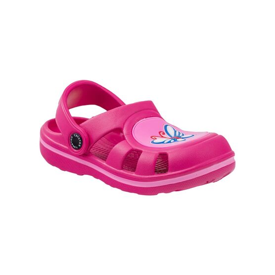 325041-01 Пляжная обувь для девочки фук-роз