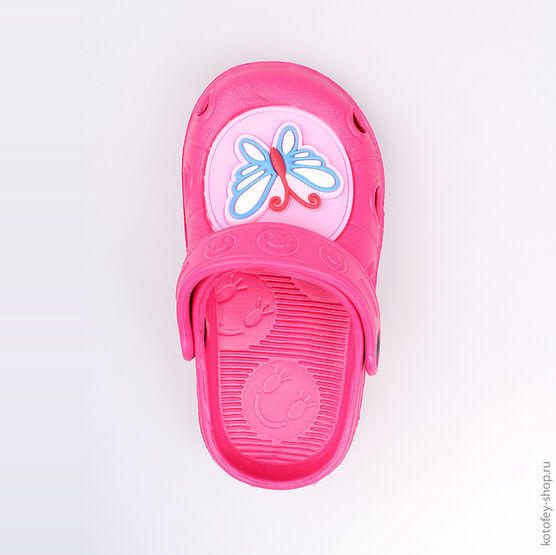 325041-01 Пляжная обувь для девочки фук-роз фото №5