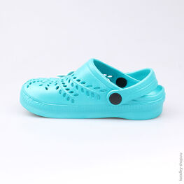 325043-01 Пляжная обувь бирюзовая для девочки бирюзовый фото №2