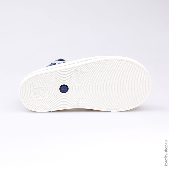 325044-02 Пляжная обувь для мальчики син-бел фото №3