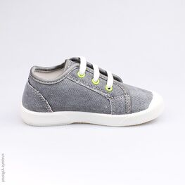 331003-11 Кеды для мальчики сер-сал фото №2