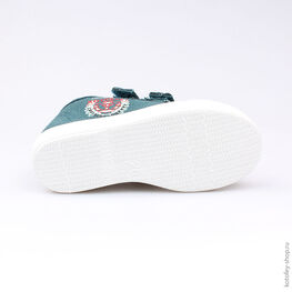 331005-12 Кеды для мальчики зеленый фото №3