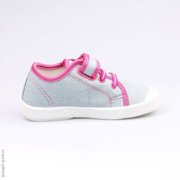 331009-11 Кеды для девочки гол-роз фото №2