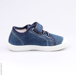 331009-12 Кеды для девочки светло-синий фото №2