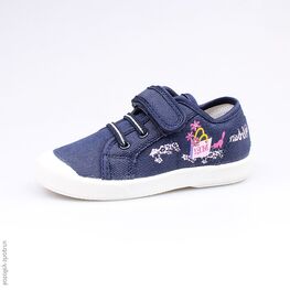 331015-11 Кеды для девочки светло-синий