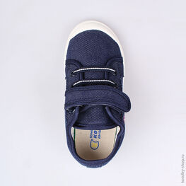 331015-11 Кеды для девочки светло-синий фото №4