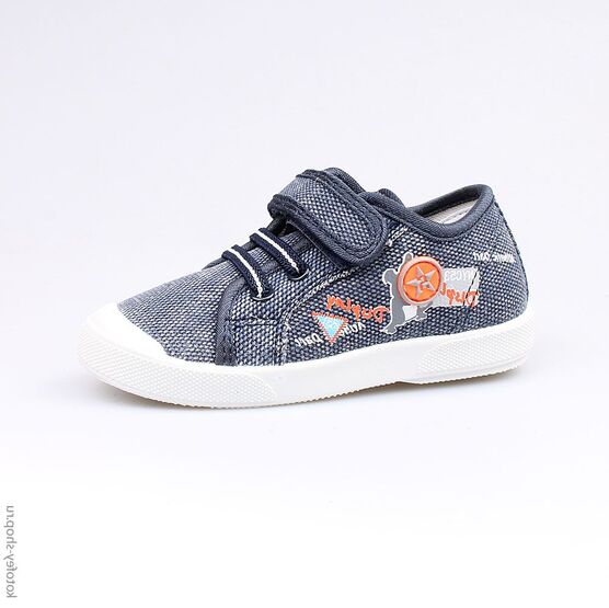 331018-11 Кеды для мальчики светло-синий