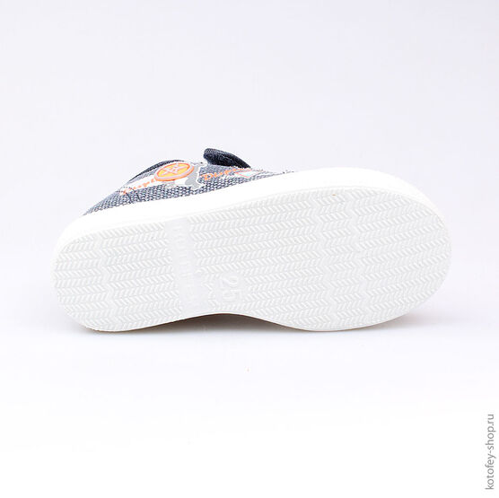 331018-11 Кеды для мальчики светло-синий фото №3