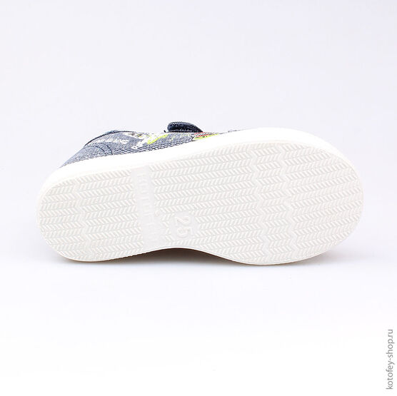 331019-11 Кеды для мальчики светло-синий фото №3