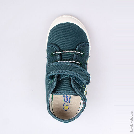 331019-12 Кеды для мальчики бирюзовый фото №4