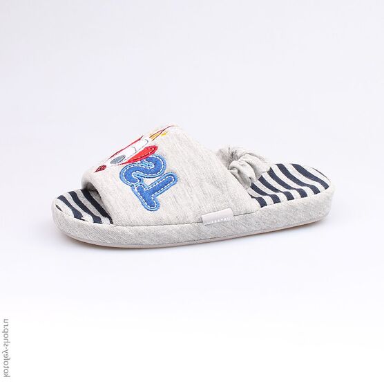 331024-11 Тапочки серые для мальчики серый