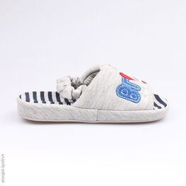 331024-11 Тапочки серые для мальчики серый фото №2