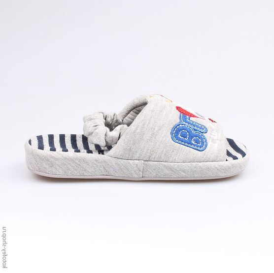 331024-11 Тапочки серые для мальчики серый фото №2