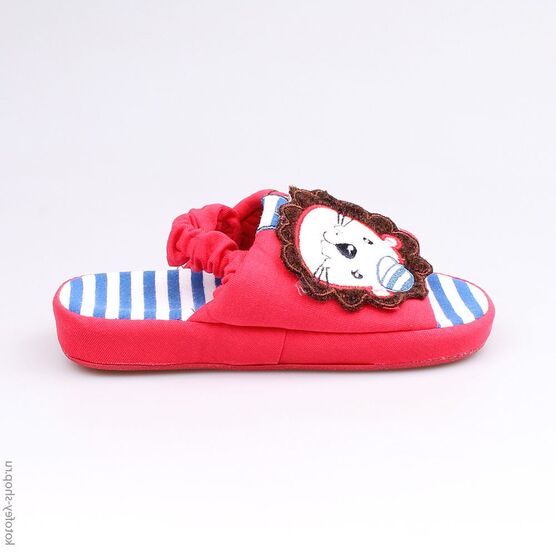 331026-11 Тапочки красные для мальчики красный фото №2