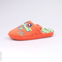 331027-11 Тапочки оранжевые для мальчики оранжевый